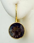 14k India Iolite Earrings