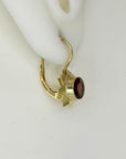 Sifnos Garnet Sun Earrings