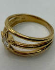 14k Star of Venus Ring (.33ct)