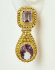 Malabar Amethyst Earrings