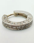 14k Diamond Comet Earrings (.42ct)