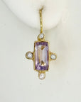 Duchess of Beaufort Amethyst Earrings