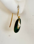 Pearl Deco Screw Back Earrings