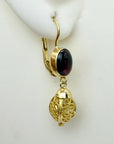 Hedda Gabler Garnet Earrings