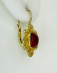 Lancaster Carnelian Earrings