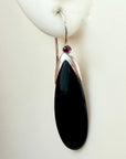 Onyx Pendant Earrings