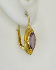 Amelia Amethyst Earrings