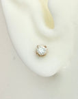 14k Tinkerbell Diamond Earrings (.25ct)