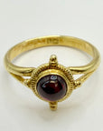 14k Chichester Garnet Ring