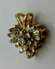 Cinderella 14k Gold and Diamond Pendant