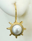 Empire 14k Pearl Earrings