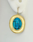 Turquoise Mosaic Earrings