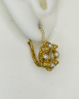 Ann Radcliffe Blue Topaz Earrings