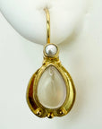 Moonstones of Baker Street 14k Earrings