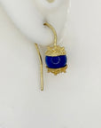 Volga Lapis Earrings