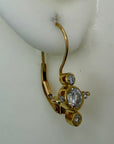 14k North Star Diamond Earrings (.90ct)
