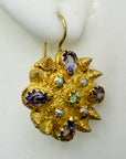 14k Georgian Rococo Earrings