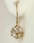 14k Evening Magic Diamond Earrings