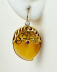 Royal Down Earrings