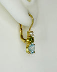 Boulevard St. Michel Blue Topaz and Peridot