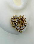 14k Maid Marian Diamond Earrings