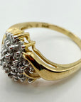 14k Starlet Diamond Ring