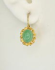 Aladdin Chrysoprase Earrings