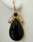 14k Queen Of Spades Earrings