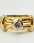 Parsifal 14k Gold and Diamond Ring