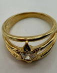 14k Star of Venus Ring (.33ct)