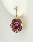 Galatea Garnet Earrings