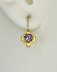 Angelicus Amethyst Byzantine Earrings