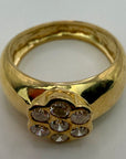 14k Rose Florette Diamond Ring (.42ct)