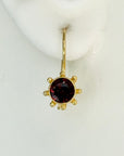 Garnet Mariner Earrings