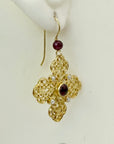 Byzantine Cross Earrings