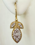14k Joie De Vivre Diamイヤリング(.12ct)