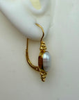 Artume 14K Gold and Pearl Earrings