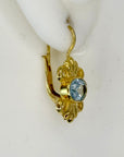 Isolde Blue Topaz Earrings