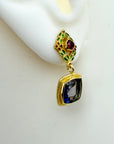 Joyeux Noel Amethyst Earrings