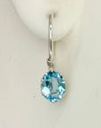 Gwyneth Blue Topaz Earrings