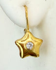 14k Starry Nightsキュービックジルコニアピアス