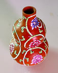 Peony Gourd Vase