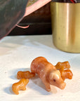Aventurine Pig Family