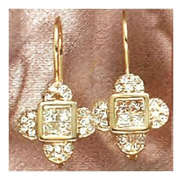 14k La Scala Diamond Earrings (.56ct)
