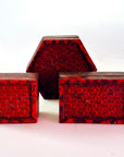 Set of Bamboo Trinket Boxes