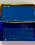 Rosy Blues Cloisonne Box