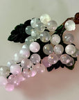 Hand-carved Agate Grapes