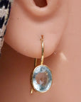 Aegean Aquamarine Earrings