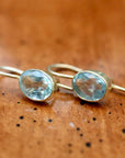 Aegean Aquamarine Earrings