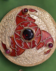 Anglo Saxon Triskelion Pin
